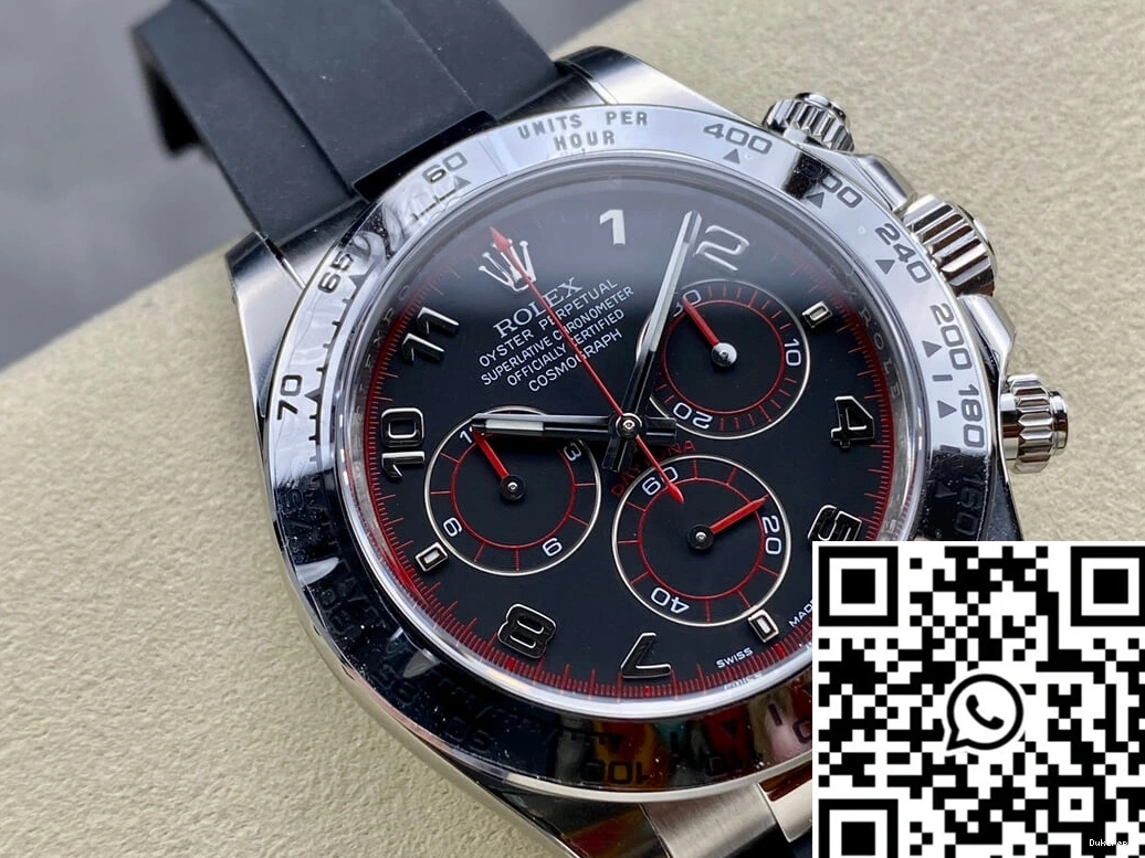 Clean OnTrend 1071 Daytona 116509 Dial Cosmograph Black Rolex Factory 0822
